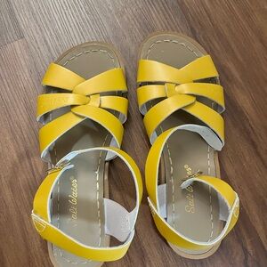 Salt Water Women's Yellow Sandals